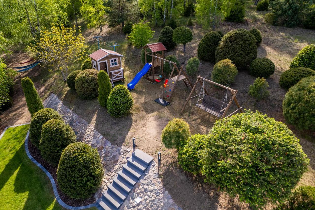 Villa Dom na wzgórzu z widokiem na jezioro Lipnica  Exterior foto